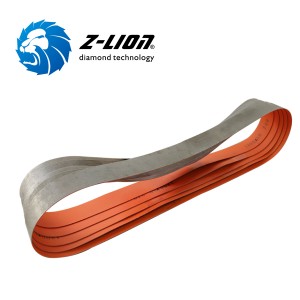 Z-LION Turbine Blades Polishing Belts for Automatic Belt Grinding and Polishing Machines