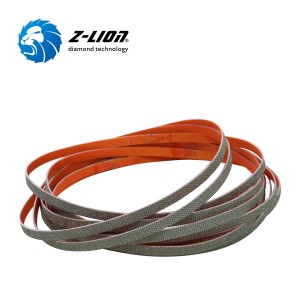 Z-LION Diamond File Belts For Detail Sanding Surface Conditioning Belts For Superhard Coatings