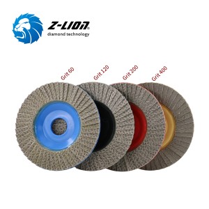 Z-LION Diamond Lamella Flap Discs Lamellar Diamond Grinding Wheels