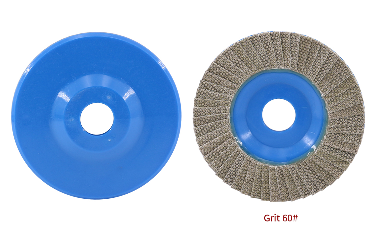 Glass grinding flap disc