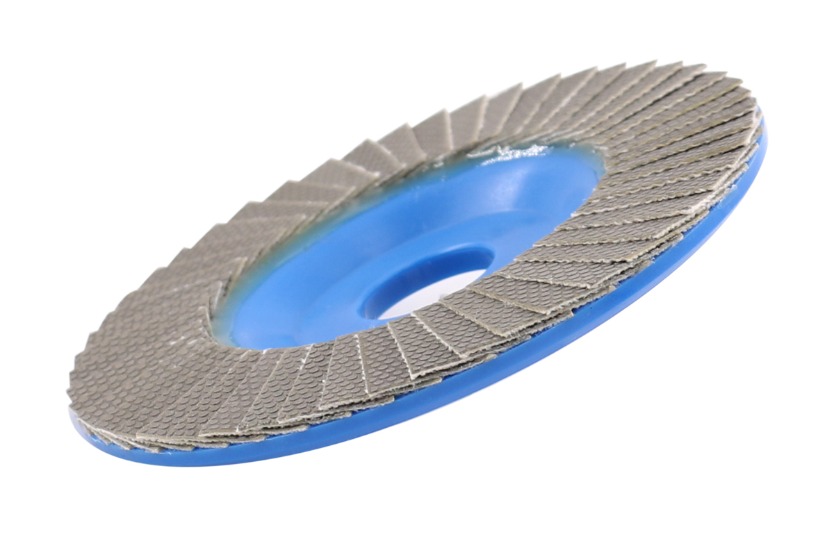 Plastik destekli elmas flap diskler