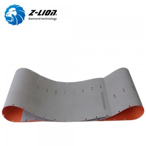 Z-LION Seamless Diamond Emery Tape Textile Sueding Machine Diamond Sand Belt Paper