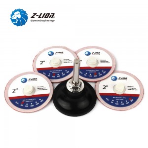 Z-LION R-Type Diamond Roll Lock Quick Change Discs Die Grinder Accessories