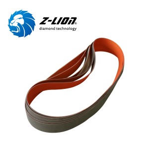 Z-LION Turbine Blades Polishing Belts for Automatic Belt Grinding and Polishing Machines