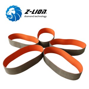 Cinturas flexibles de diamantes Z-Lion Fibra de vidrio reparación de botes Corturas de lijado