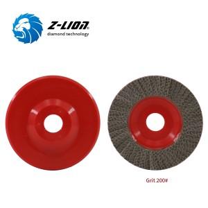 Z-LION Diamond Lamella Flap Discs Lamellar Diamond Grinding Wheels