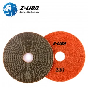 Almohadillas de pulido de diamantes electroplaces de Lion Z-Lion para piedra y construcción