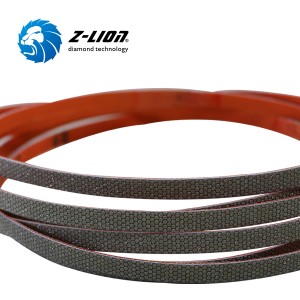 Z-LION Diamond File Belts For Detail Sanding Surface Conditioning Belts For Superhard Coatings