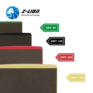 Z-Lion Flexible Diamond Laps Portable Diamond Abrasive para compuestos de lijado manual