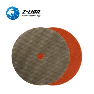 Z-LION Electroplated Glass Sanding Discs Glass Diamond Sandpaper Pads