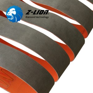 Cinturones flexibles de diamante Z-LION Cinturones de lijado para reparación de barcos de fibra de vidrio