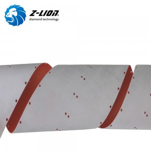 Z-lion Cossing Diamond Emery Cinta Textile Máquina de demandas Diamond Sand Belt Paper
