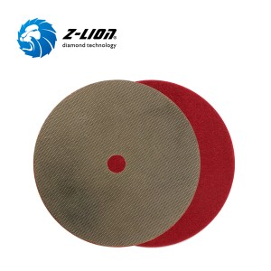 Discos de lijado de vidrio electroplacado Z-Lion Almohadillas de lija de diamante de vidrio