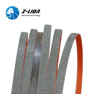 Cinturones de lima de diamante Z-LION para lijado detallado Cinturones acondicionadores de superficies para revestimientos superduros