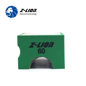Z-LION V30 プロファイルド フルブルノーズ ダイヤモンド サンディング スポンジ