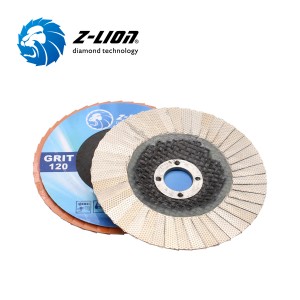 Diamante de fibra de vidrio Z-lion Diamante Diamante Flapper Vadero de vidrio Castre de vaso FLAP Discos