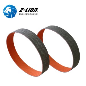 Z-LION Cintas de lixa estreitas com superfície de diamante Papel para lixadeira de cinta pneumática