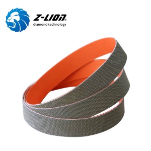 Z-LION Diamond surface makitid na file belts Air powered belt sander paper