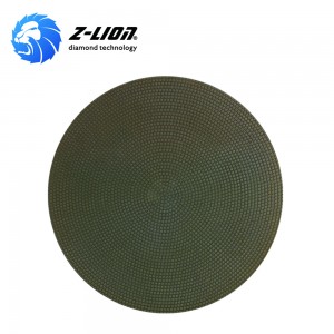 Discos de lijado galvanizados de gran diámetro Z-LION para cerámica