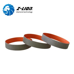 Z-LION Cintas de lixa estreitas com superfície de diamante Papel para lixadeira de cinta pneumática