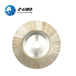 Z-LION Алмазные лепестковые диски с алюминиевой основой Лепестковые шлифовальные круги из твердого материала
