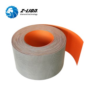 Z-LION Tekstil zımparalama için derzsiz elmas zımpara rulosu Elmas zımpara kağıdı rulosu