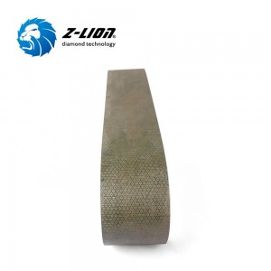 Z-LION Electroplated Diamond Sanding Belts for Polishing Superhard Coatings