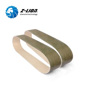 Cinturones de lijado de diamantes electroplacados Z-Lion para pulir recubrimientos sobrealimentados