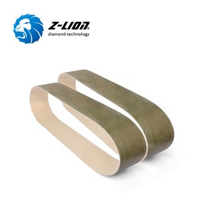 Bandes abrasives diamantées électrolytiques Z-LION pour le polissage des revêtements super durs