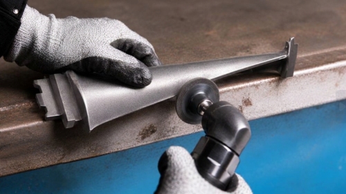 Diamond cloth disc finishing metal edges