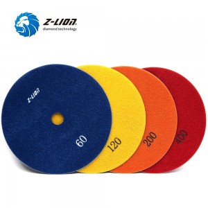 Z-LION Electroplated Glass Sanding Discs Glass Diamond Sandpaper Pads