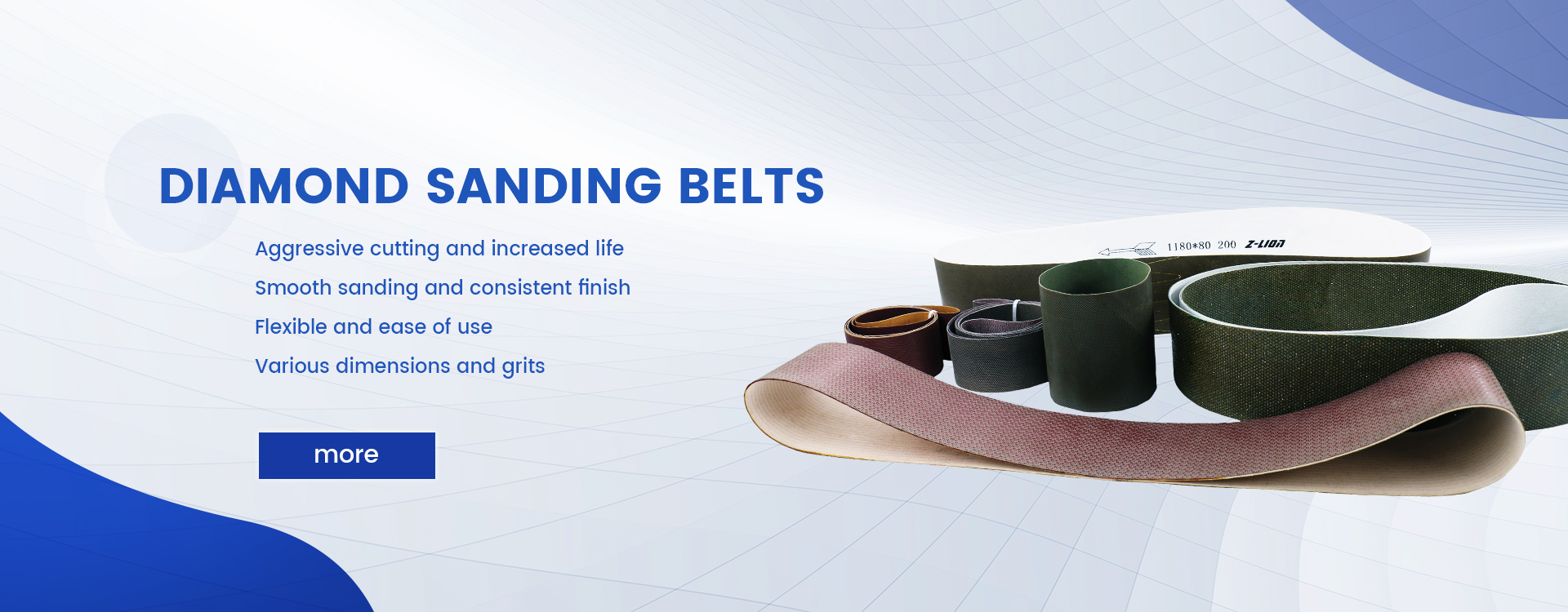 diamond sanding belt