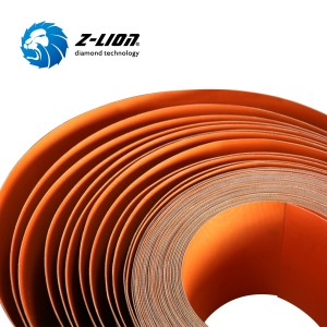 Z-LION Jointfree diamond emery roll para sa textile sueding Diamond sand paper roll