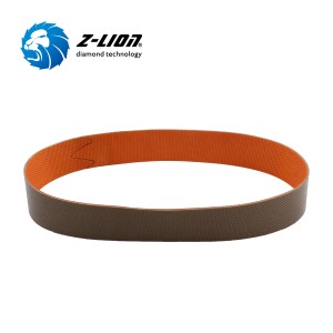 Z-LION Diamond abrasive belts for stone grinding and polishing Masonry grinding belts