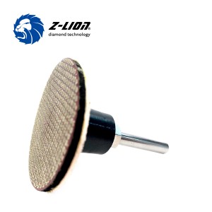 Z-Lion Roloc Back Mini Diamond SiLing Discos para lijado de cerámica en los artículos para la mesa y los artículos sanitarios