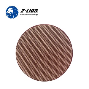 Z-Lion Roloc Back Mini Diamond SiLing Discos para lijado de cerámica en los artículos para la mesa y los artículos sanitarios