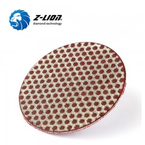 Discos de pulido de diamantes z-lion roloc para compuestos