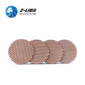 Discos de pulido de diamantes z-lion roloc para compuestos