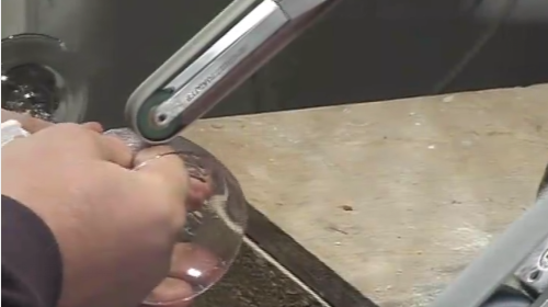 Sabuk pengamplasan untuk sabuk pemoles peralatan gelas sander