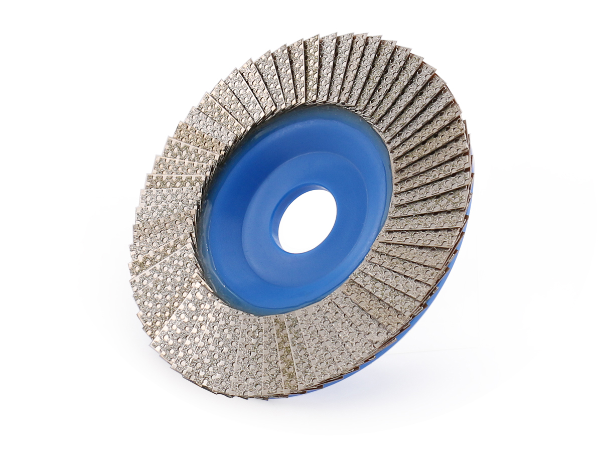 Полужесткие лепестковые диски с алмазным гальваническим покрытием