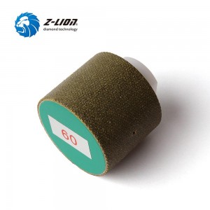 Z-LION Electroplated diamond drum grinding and polishing wheel for stone & construction