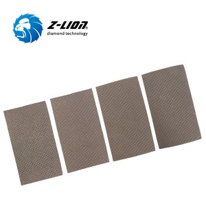Z-LION Flexible Diamond QRS Cloth Sheet Mga Diamond Sanding Velcro Strip