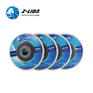 Z-LION Flexible Electroplated Diamond Flap Discs para sa Stone & Construction