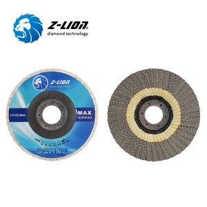 Discos de colgajo de diamante electroplacado flexible Z-Lion para piedra y construcción