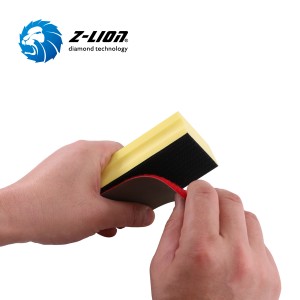 Z-LION Flexible Diamond QRS Cloth Sheet Mga Diamond Sanding Velcro Strip