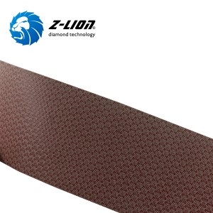 Cinturón de molienda de diamantes de borde de vidrio Z-Lion para gastas para máquinas automáticas de procesamiento de vidrio