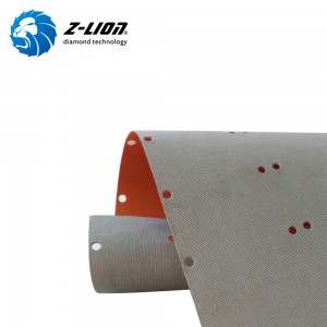 Z-lion Cossing Diamond Emery Cinta Textile Máquina de demandas Diamond Sand Belt Paper
