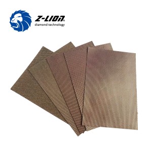 Feuilles abrasives de réparation en fibre de carbone, papier de verre diamant Z-LION