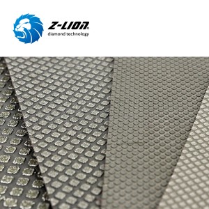 Z-Lion Diamondフレキシブルシートキャンバスバックダイヤモンドサンドペーパー